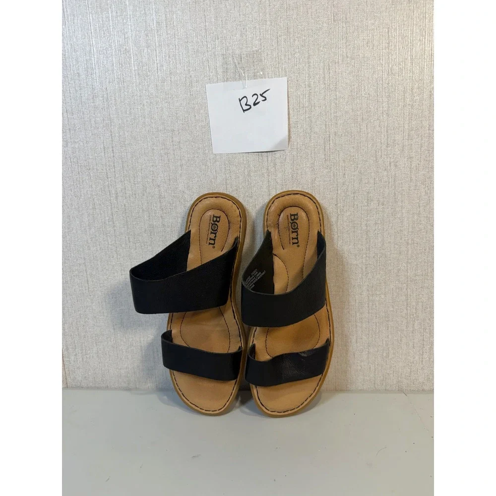 Born women‎ black sandals size 8M